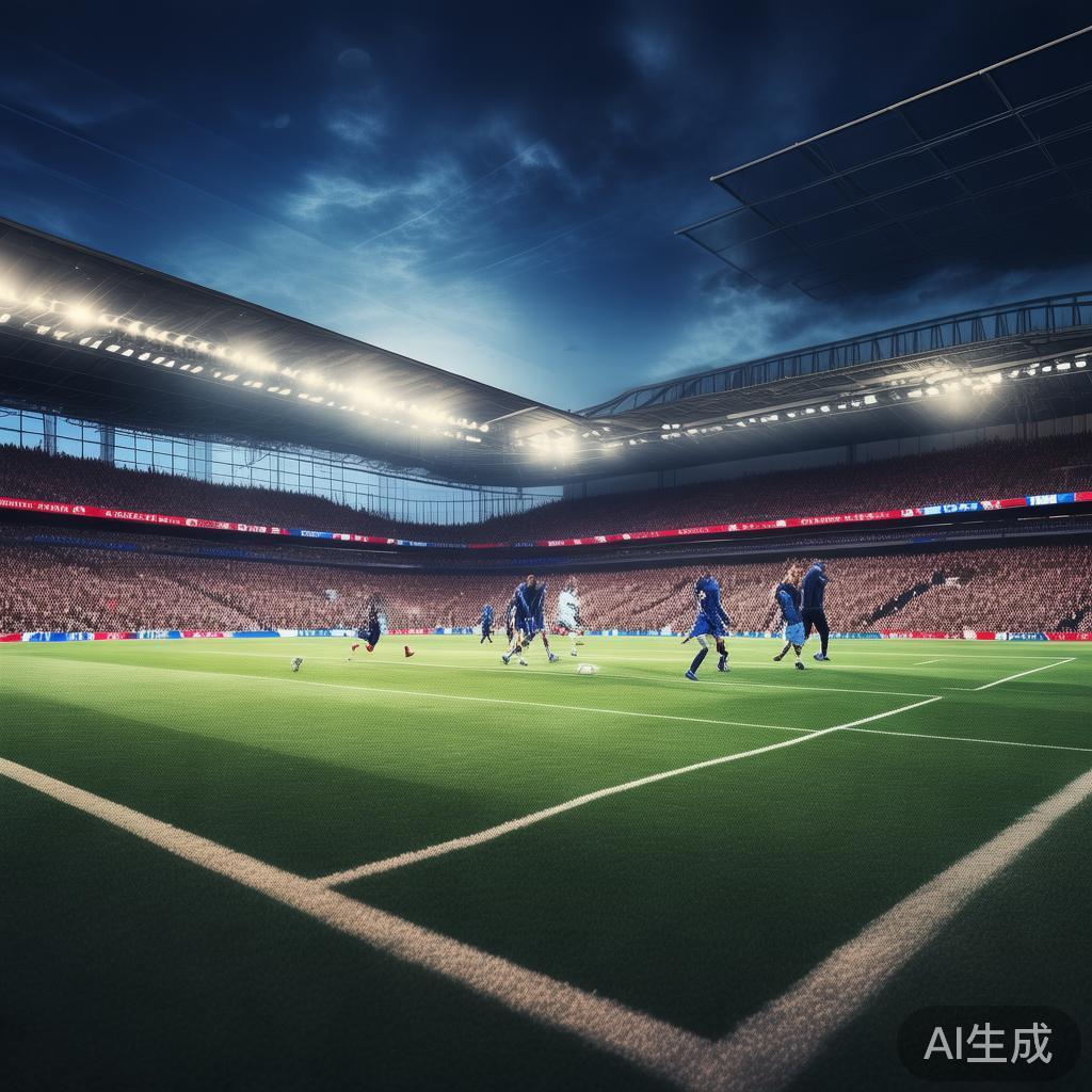 在英超联赛的舞台上，精彩的比赛不断上演，激烈的对抗